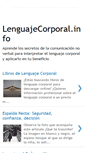 Mobile Screenshot of lenguajecorporal.info