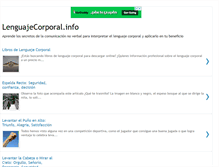 Tablet Screenshot of lenguajecorporal.info